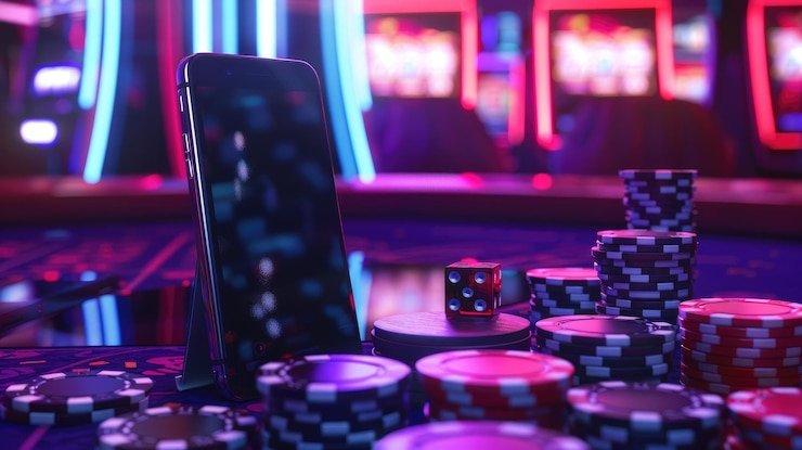 Tim profesional layanan pelanggan autobet menggunakan headset memberikan bantuan dalam Bahasa Indonesia